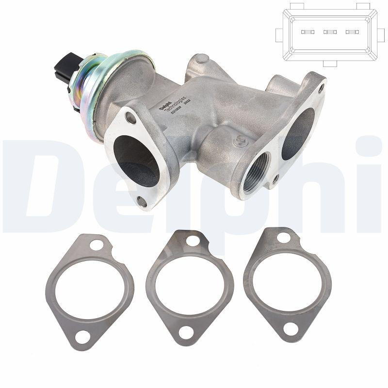 Vanne EGR DELPHI EG10639-12B1 - Visuel 1