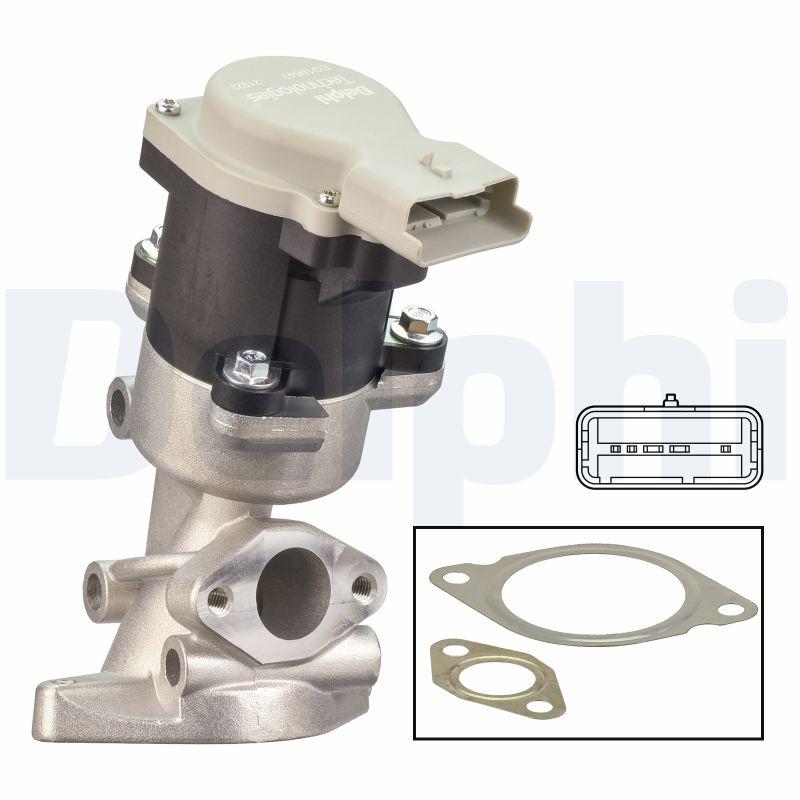 Vanne EGR DELPHI EG10640-12B1 - Visuel 1