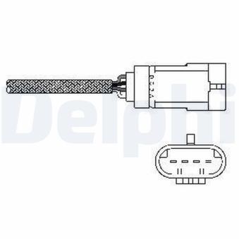 Sonde lambda DELPHI OEM 8200196260
