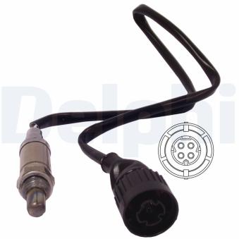Sonde lambda DELPHI ES10984-12B1 pour BMW Série 3 320 i - 150cv