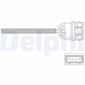 Sonde lambda DELPHI OEM 30617337