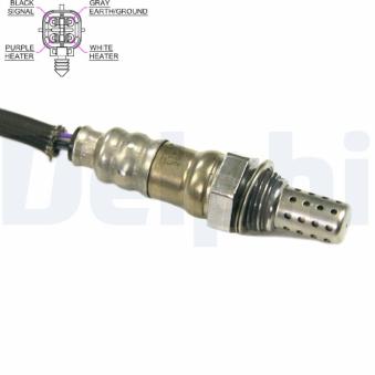 Sonde lambda DELPHI ES20016-12B1 pour HYUNDAI PORTER 2.4 i - 151cv