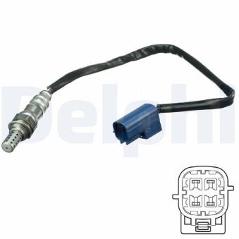 Sonde lambda DELPHI ES20161-12B1 pour OPEL ASTRA 4.5 - 316cv