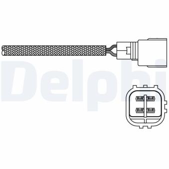 Sonde lambda DELPHI ES20269-12B1 pour NISSAN PRIMERA 1.3 XLI 16V - 88cv
