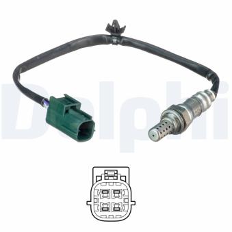 Sonde lambda DELPHI ES20641-12B1 pour NISSAN ALMERA 2.2 Di - 110cv