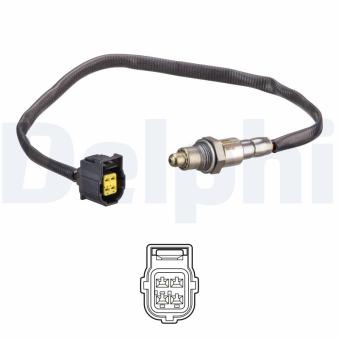 Sonde lambda DELPHI ES21202-12B1 pour MERCEDES-BENZ CLASSE C C 300 - 245cv