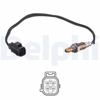 Sonde lambda DELPHI ES21271-12B1 pour VOLVO S90 2.0 D4 - 190cv