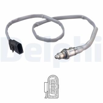 Sonde lambda DELPHI ES21272-12B1 pour HUMMER HUMMER 2.0 TSI 4motion - 280cv