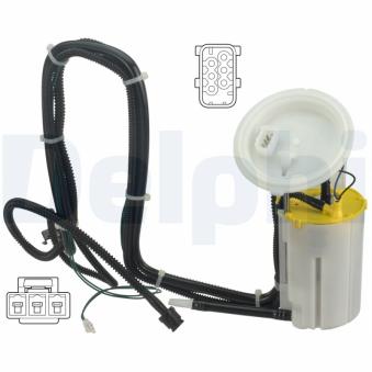 Unité d'injection de carburant DELPHI FG2017-12B1 pour BMW Série 5 520 d - 177cv