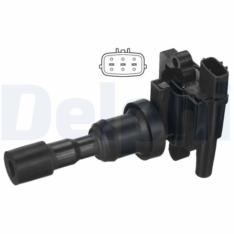 Bobine d'allumage DELPHI GN10385-12B1 - Visuel 1