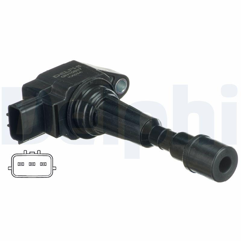 Bobine d'allumage DELPHI GN10637-12B1 - Visuel 1