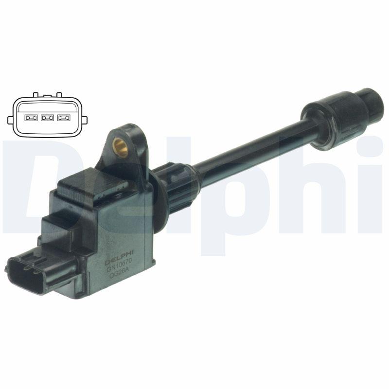 Bobine d'allumage DELPHI GN10670-12B1 - Visuel 1