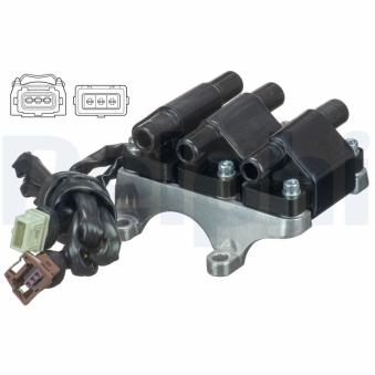 Bobine d'allumage DELPHI GN10806-12B1 pour FORD TRANSIT 2.4 - 156cv