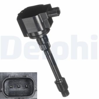 Bobine d'allumage DELPHI GN10886-12B1 pour HONDA HR-V 1.5 i-VTEC - 182cv