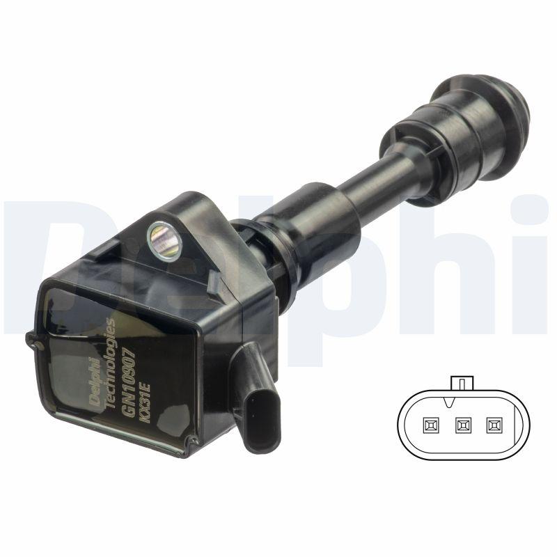 Bobine d'allumage DELPHI GN10907-12B1 - Visuel 1