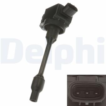 Bobine d'allumage DELPHI GN10952-12B1 pour MITSUBISHI GALANT 2.0 - 175cv