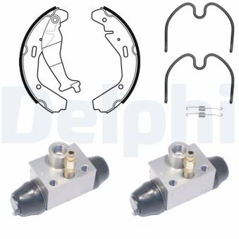 Kit de freins arrière (prémontés) DELPHI [KP1109]