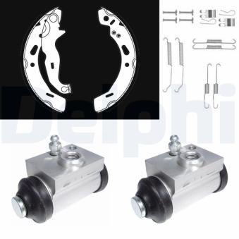 Kit de freins arrière (prémontés) DELPHI [KP1131]