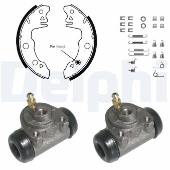 Kit de freins arrière (prémontés) DELPHI KP659