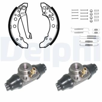 Kit de freins arrière (prémontés) DELPHI KP715 pour CHRYSLER PACIFICA 1.6 - 110cv