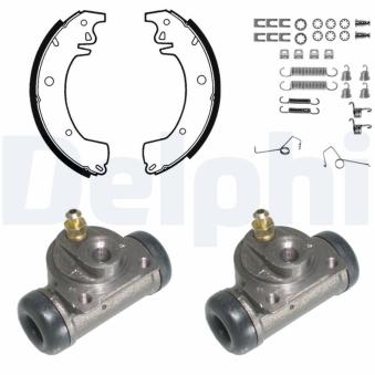 Kit de freins arrière (prémontés) DELPHI [KP773]