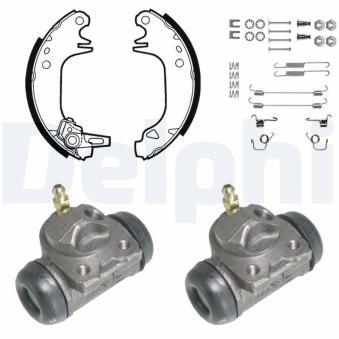 Kit de freins arrière (prémontés) DELPHI OEM 7701204236
