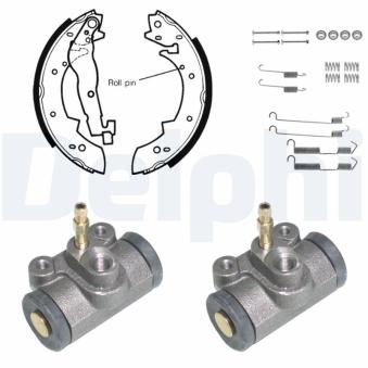 Kit de freins arrière (prémontés) DELPHI KP836 pour LAND ROVER FREELANDER 324d - 86cv