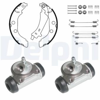 Kit de freins arrière (prémontés) DELPHI KP904 pour PEUGEOT 406 1.8 16V - 110cv