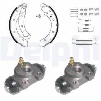 Kit de freins arrière (prémontés) DELPHI [KP908]