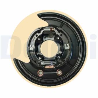 Kit de freins arrière (prémontés) DELPHI LG15001