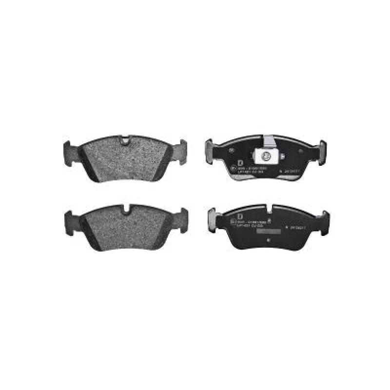 Jeu de 4 plaquettes de frein avant DELPHI LP1421 - Visuel 1