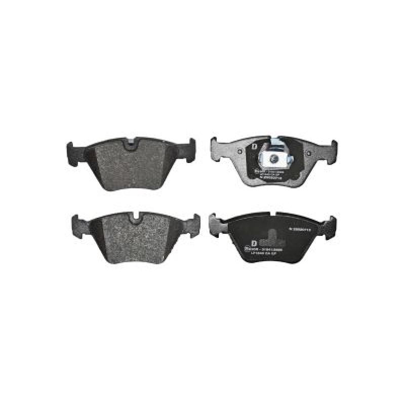 Jeu de 4 plaquettes de frein avant DELPHI LP1843 - Visuel 1