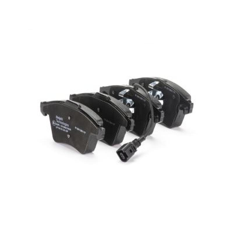 Jeu de 4 plaquettes de frein avant DELPHI LP1913 - Visuel 2