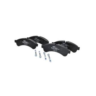 Jeu de 4 plaquettes de frein arrière DELPHI OEM 500055652