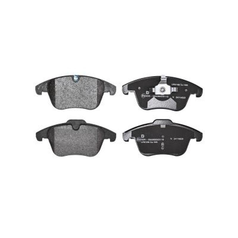 Jeu de 4 plaquettes de frein avant DELPHI LP2165 - Visuel 2