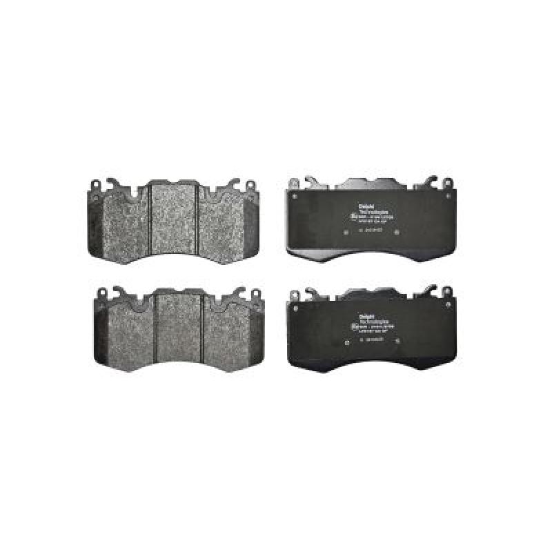 Jeu de 4 plaquettes de frein avant DELPHI LP2187 - Visuel 1