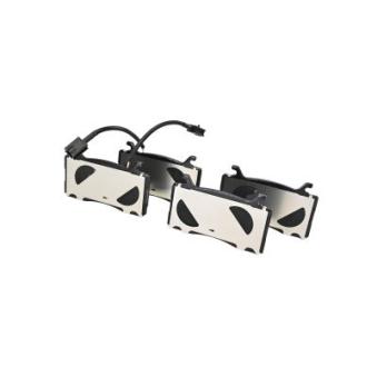 Jeu de 4 plaquettes de frein avant DELPHI OEM 77367677