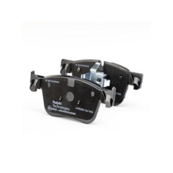 Jeu de 4 plaquettes de frein avant DELPHI [LP3384]
