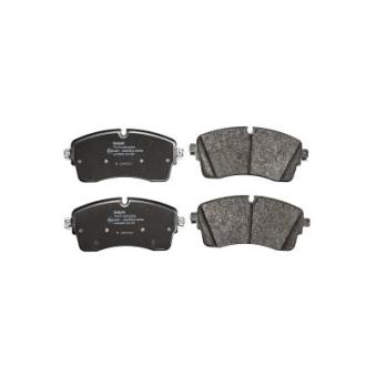 Jeu de 4 plaquettes de frein avant DELPHI LP3395 pour VOLKSWAGEN LT 2.0 D 4x4 - 241cv