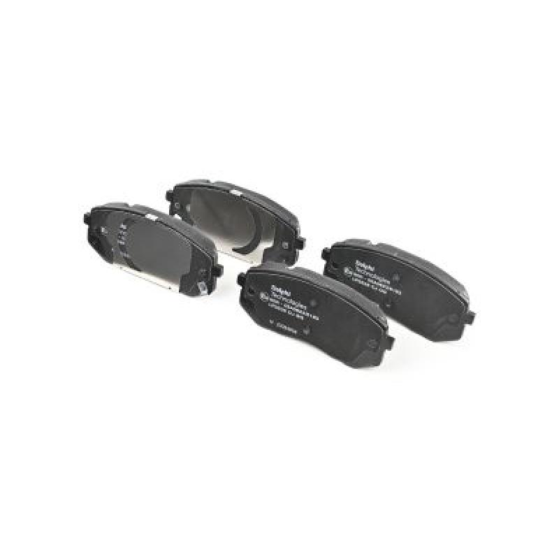 Jeu de 4 plaquettes de frein avant DELPHI LP3535 - Visuel 2