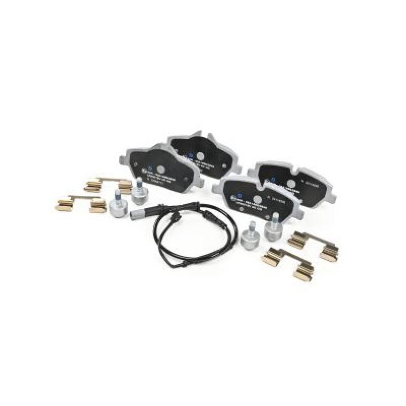Jeu de 4 plaquettes de frein avant DELPHI LP5001EV - Visuel 2