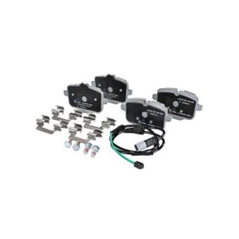 Jeu de 4 plaquettes de frein arrière DELPHI OEM 34216892642