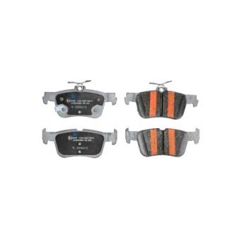 Jeu de 4 plaquettes de frein avant DELPHI OEM KTLJ9C2M008ANB