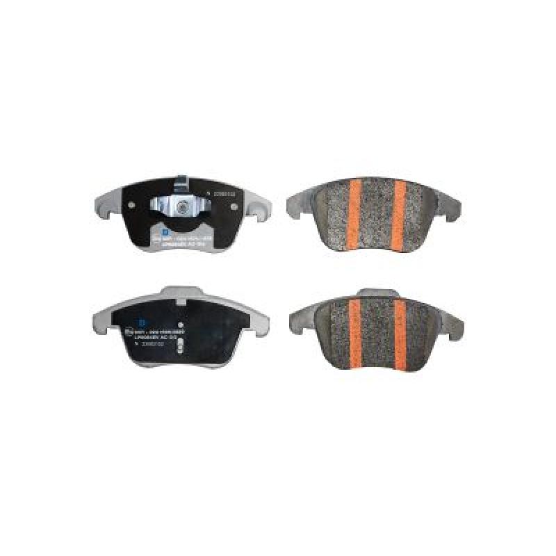 Jeu de 4 plaquettes de frein avant DELPHI LP5084EV - Visuel 1