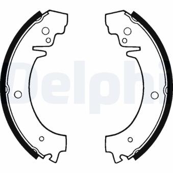 Jeu de mâchoires de frein DELPHI OEM 4263843