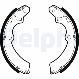 Jeu de mâchoires de frein DELPHI OEM 5320050800
