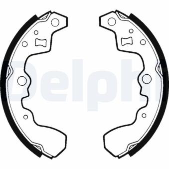 Jeu de mâchoires de frein DELPHI LS1338