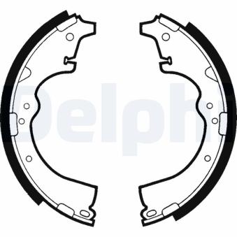 Jeu de mâchoires de frein DELPHI OEM 0449528041