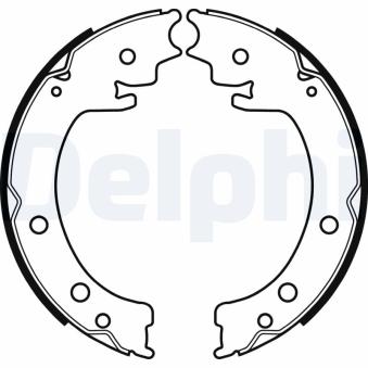 Jeu de mâchoires de frein, frein de stationnement DELPHI OEM 5460077K00