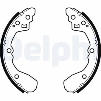 Jeu de mâchoires de frein DELPHI OEM 58315FDA01